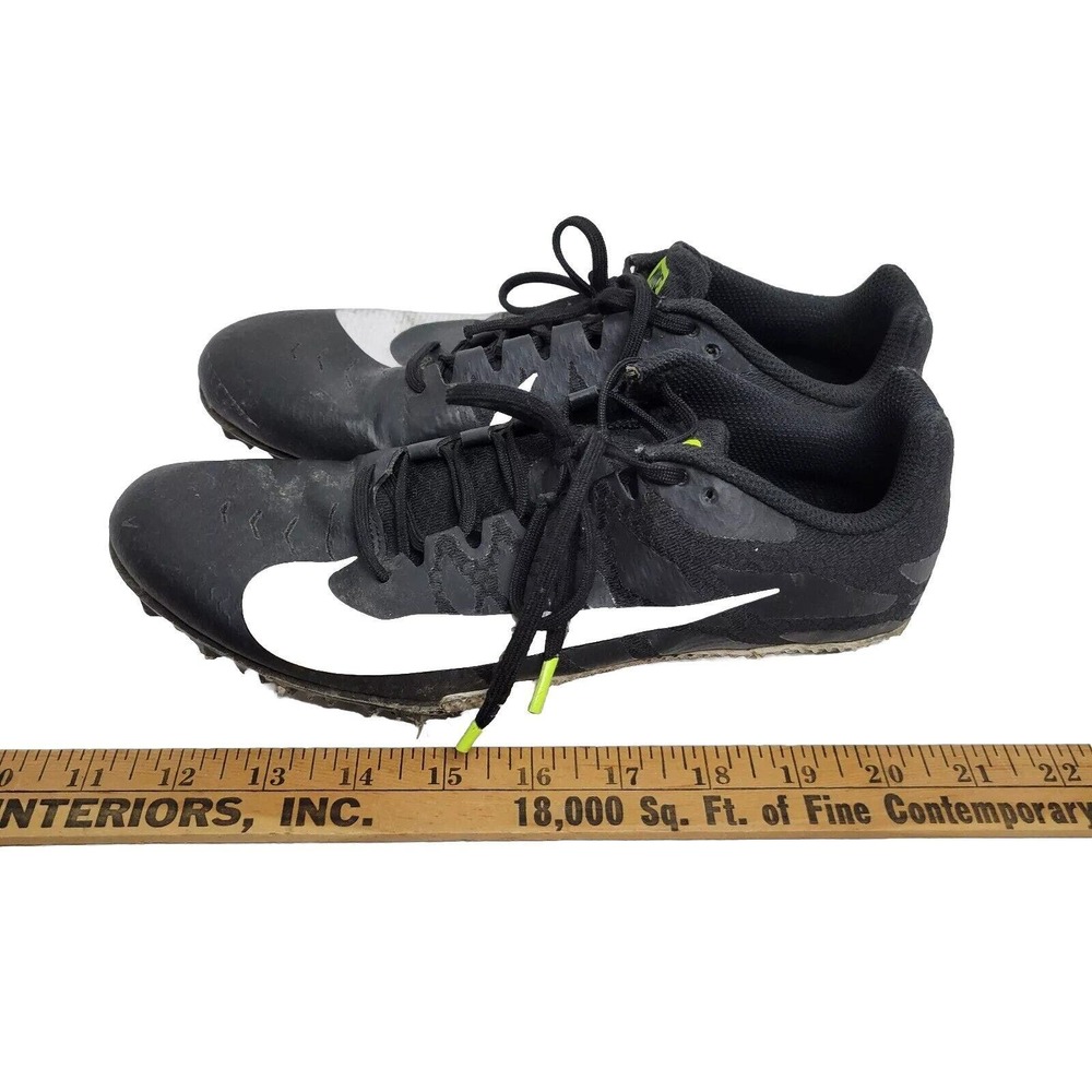 Nike Shoes Zoom Rival 5 907564-017 Size 8 Track Field Cleats Soccer Black Sports